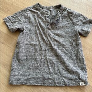 Gap boys button up short sleeve tshirt